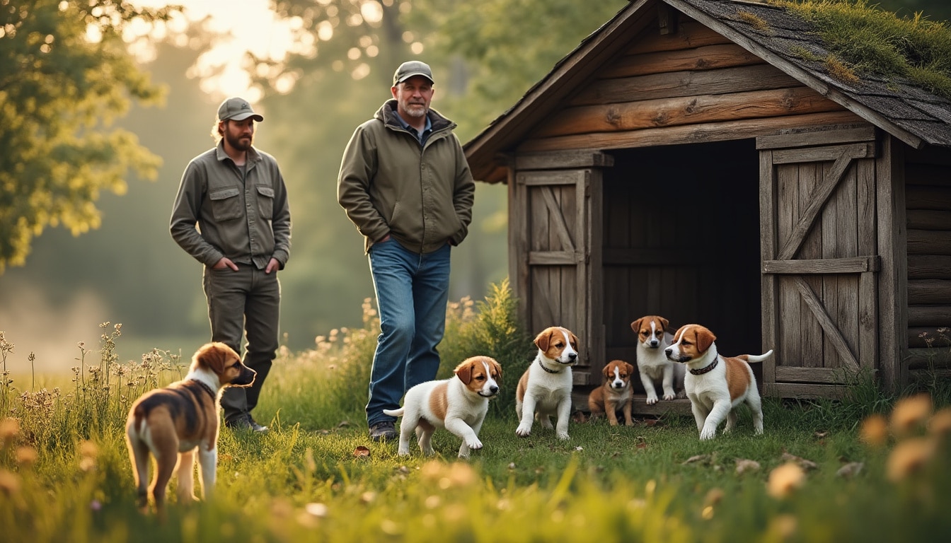 Choisir un chiot de chasse : les questions au naisseur