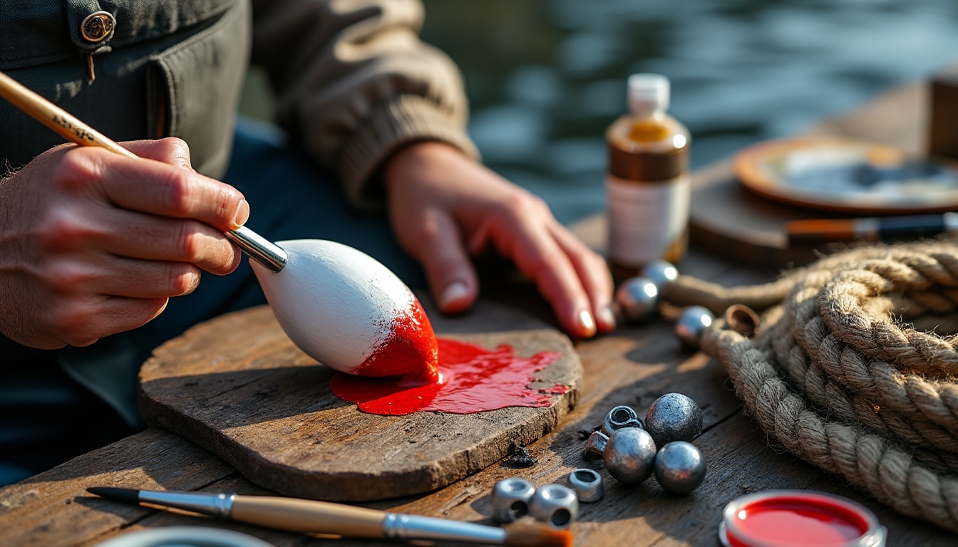 Entretenir ses appelants : peinture, lestage et cordages