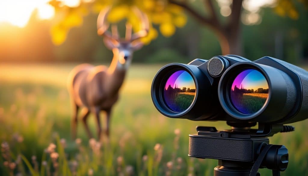 Jumelles pour la chasse : grossissement et luminosité
