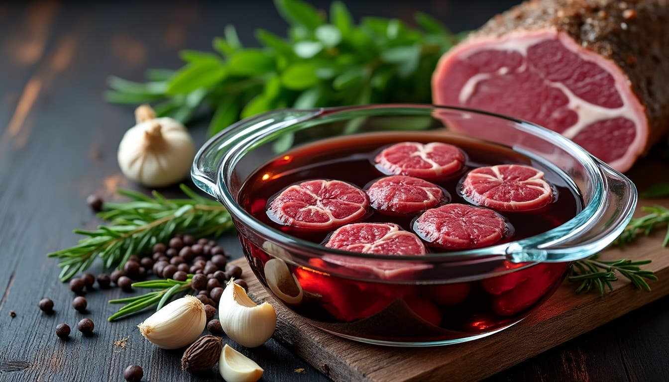 Marinade pour le gibier : à quoi elle sert